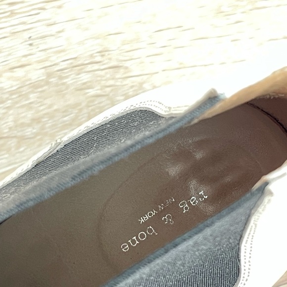 Rag and bone white patent leather booties - Picture 8 of 8